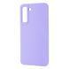 Чохол WAVE Full Silicone Cover Samsung Galaxy S22 light purple 336165 фото 1