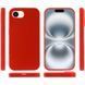 Чохол Silicone Case Full Protective (AA) NO LOGO для Apple iPhone 16e (6.1") Червоний / Red 398034 фото 2