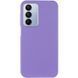 Шкіряний чохол Leather Case Metal Buttons для Samsung Galaxy A25 5G Light Purple 341407 фото 2