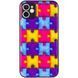 TPU+PC чохол Prisma Fluffie для Apple iPhone 11 (6.1") Puzzle 347149 фото 2
