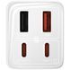 Зарядний Пристрій Baseus GaN6 Pro 65W FC 2xUSB-C | 2xUSB-A (P10162701213-00) White 289551 фото 27