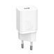 Зарядний Пристрій Baseus Super Silicone PD Charger 20W (1Type-C) (CCSUP-B02) White 190751 фото 4