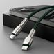 Кабель Baseus Cafule Metal Type-C To Lightning PD 20W (1m) (CATLJK-A06) Green 271348 фото 3