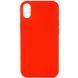 Чохол Silicone Case Full Protective (AA) NO LOGO для Apple iPhone XS Max (6.5") Червоний / Red 321071 фото 1