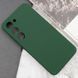 Чохол Silicone Cover Lakshmi Full Camera (AAA) для Samsung Galaxy S24 Зелений / Cyprus Green 286900 фото 5