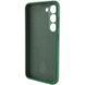 Чохол Silicone Cover Lakshmi Full Camera (AAA) для Samsung Galaxy S24 Зелений / Cyprus Green 286900 фото 4