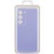 Чохол Silicone Cover Lakshmi Full Camera (AA) для Samsung Galaxy S24 FE Бузковий / Dasheen 323731 фото 5