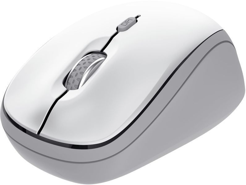 Миша Trust Yvi+ Compact Multi-Device, WL/BT/USB-A, білий 392638 фото