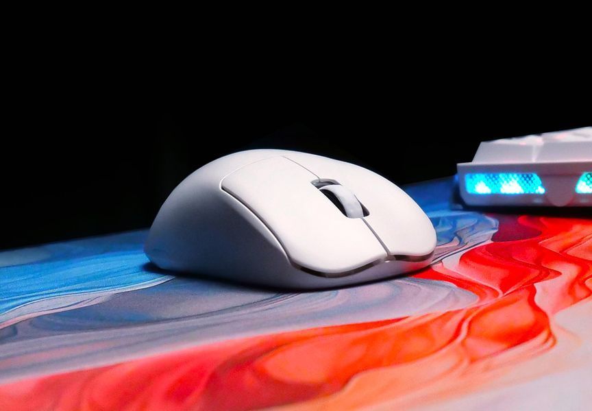 Миша Cherry Xtrfy M68 PRO, 8K, WL/USB-A, RGB, білий (CX-M68W-PRO-WHITE) 373652 фото