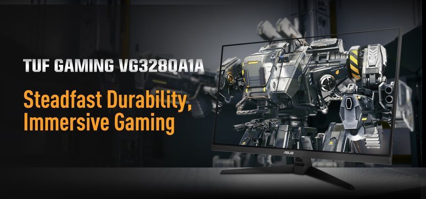 Монітор Asus 31.5" TUF Gaming VG328QA1A 2xHDMI, DP, USB, MM, VA, 170Hz, 1ms, sRGB 100%, AdaptiveSync 366832 фото