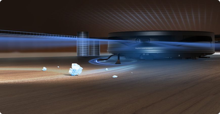 Робот-пилосос TP-LINK TAPO RV 20 MAX LIDAR з підтримкою вологого прибирання (TAPO-RV20-MAX) 375524 фото